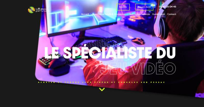 Ultima Games, magasin de jeux vidéo à Pessac