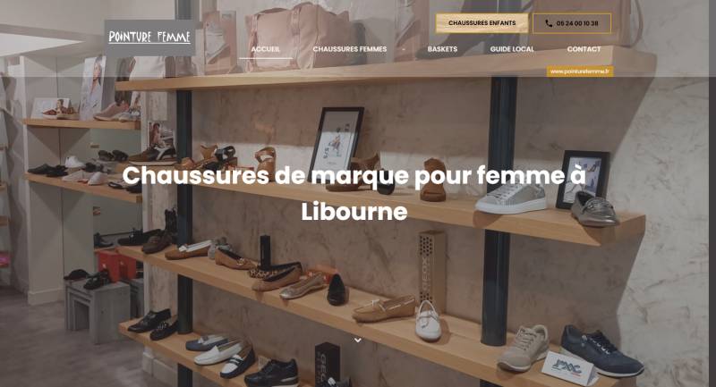 Pointure Femme, magasin de chaussures à Libourne