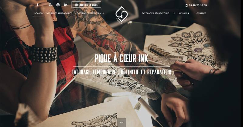 Pique à Cœur Ink, salon de tatouage à Bordeaux